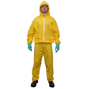 Conjunto Calca Jaqueta Pvc Amarelo G 0.40 Vitoria