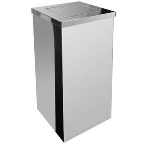 Lixeira Jsn Newtur 60L Quadrada Com Tampa Vai-Vem Vde