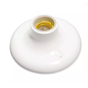 Soquete Para Lampada Eletronica Branco 100w Romazi
