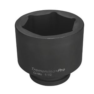 Soquete Imp. Sextavado Aço Cromo Molibdênio 100mm Tramontina