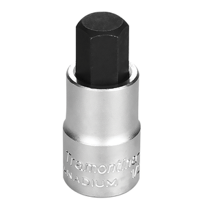 Soquete Aço Cromo Vanádio Ponta Hexagonal 14mm Tramontina