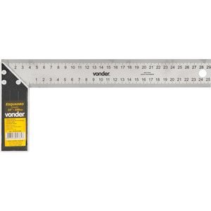Esquadro Para Carpinteiro 10"" 250mm Vonder