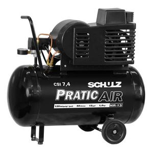Compressor de Ar CSI- 7,4/Pratic Air -50 Com Rodas Schulz