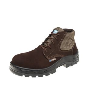 Bota Camurça Bico Composity N 35 Café Marluvas