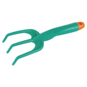 Ancinho Rastelo Tramontina 3 Dentes Para Jardim Com Cabo