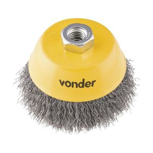 Escova de Aço Copo Ondulada 4" Vonder