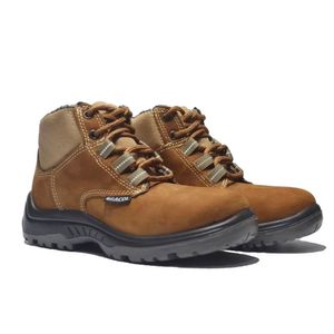 Bota de CAmurça Bico Plástico N36 Mel CA40872 Bracol