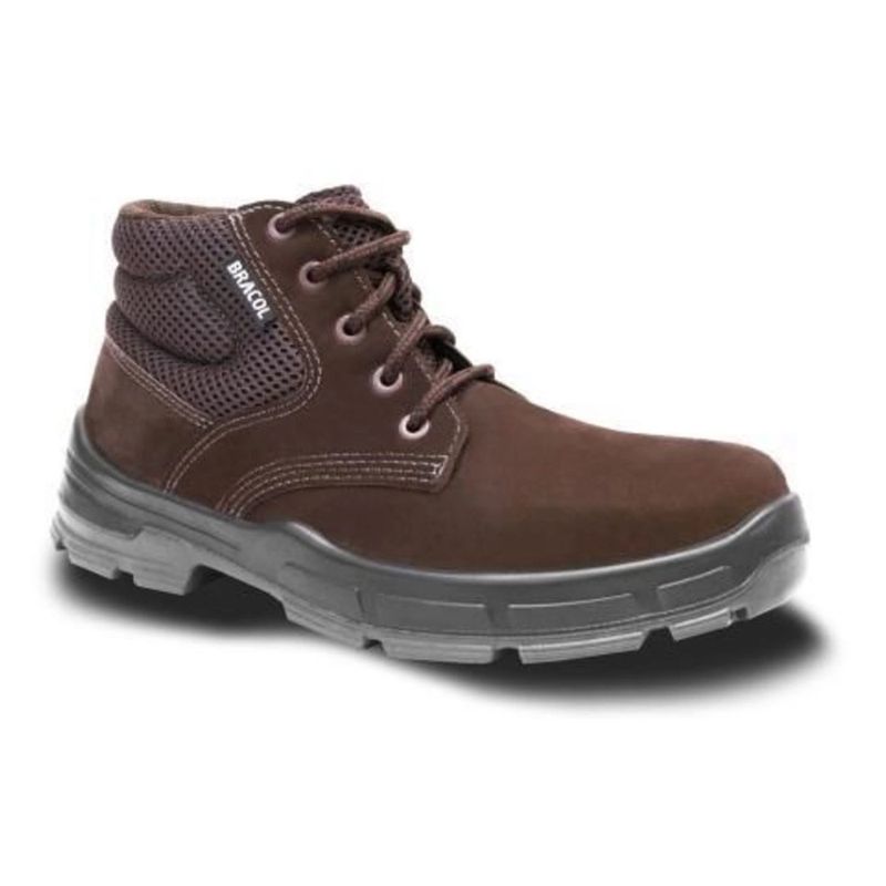 Bota de Camur a Marrom N38 com Cadar o CA40872 Bracol Apiguana