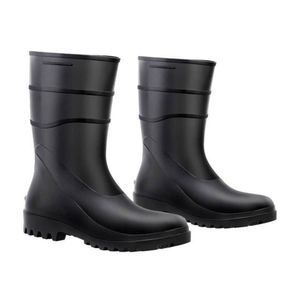 Bota Bracol de PVC 28cm Sem Forro N40 Preto CA37456