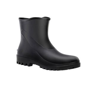 Bota de PVC 16cm com Forro N38 Preto CA37456 Bracol