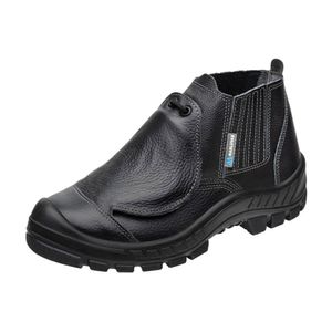 Bota Vaqueta Bico Aço Metatarso N37 CA17414 Marluvas