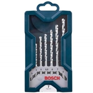 Jogo de Brocas Bosch Com 07 Pçs X-Line Pedra 3,0-8,0mm