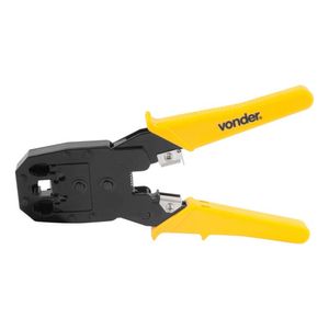 Alicate Vonder Crimpador Plug 3x1 RJ11 RJ12 RJ45 ac245/8