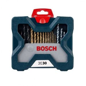 Jogo De Acessórios Broca 30 Peças 06,50mm Titanio Bosch