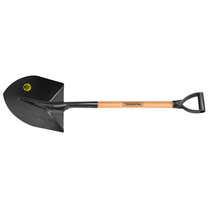 Pá de Bico com Cabo de Madeira 71 cm com Empunhadura Plástica Curva Ergonômica Tramontina