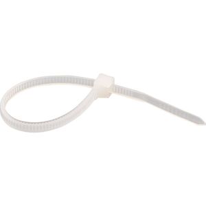 Abraçadeira Nylon 100x2,5mm Branca Nove54