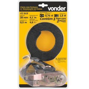Cinta + Catraca 4.6m 1500Kg Vonder