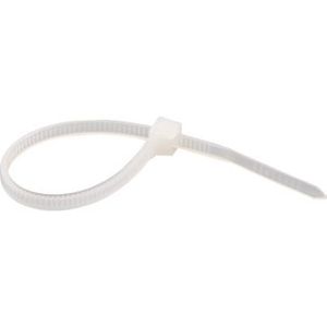 Abraçadeira De Nylon Branca 140mm x 3,6mm Vonder