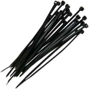 Abraçadeira De Nylon Preta 100mm x 2,5mm Vonder