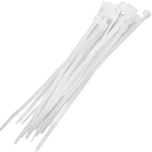 Abraçadeira De Nylon Branca 100x2,5mm Com 20 Unidades Vonder