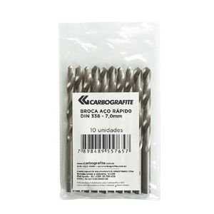 Broca De Aço Rápido 02,00mm Carbografite