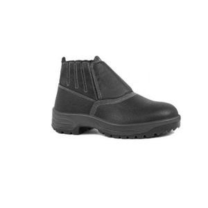 Bota Couro Bico Plástico Com Elástico Usafe N°37 Bracol