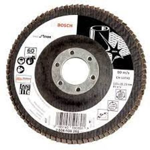 Disco Flap Bosch 115mm G-060 Reto Inox