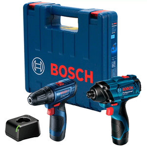 Combo Parafusadeira /Furadeira Bateria Gsb /Gdr 120-LI Bosch