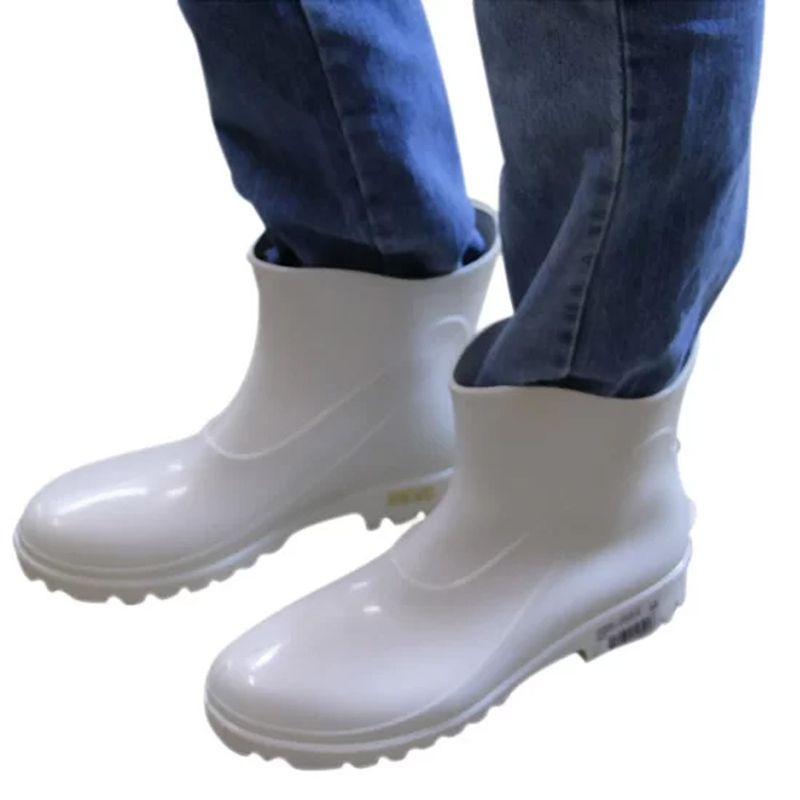 Bota cano curto store pvc