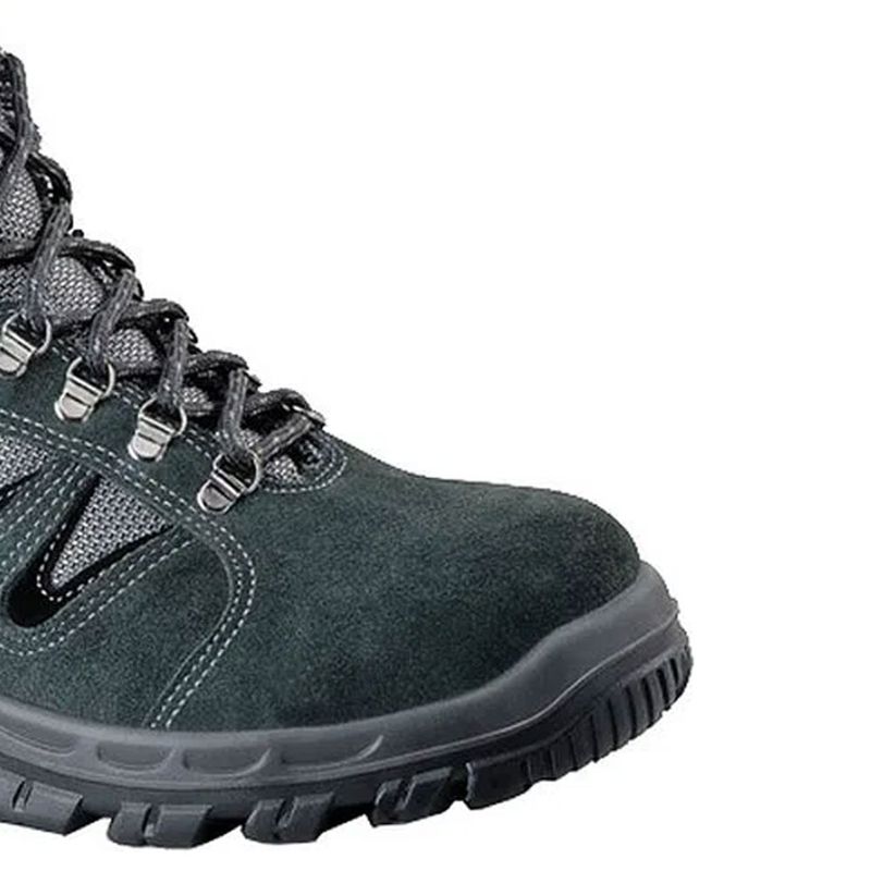 Bota Camurça com Cadarço N39 Xploro Cinza CA40872 Bracol - Apiguana