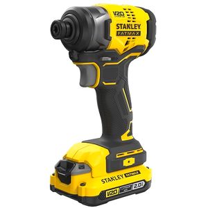 Parafusadeira Bateria  Stanley Impacto 20V 1/4'