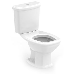 Bacia Sanitário Com/Caixa Acoplada 3/6LTS Fit Plus Branco Celite