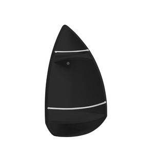 Cantoneira Banheiro Dubai Preto Mebuki