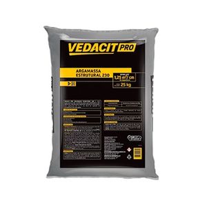 Argamassa 25KG Estrutural 230 VEDACIT PRO 112472