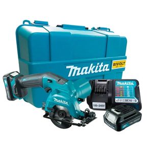 Serra Circular Makita Á Bateria 12V Com Maleta+Bateria+Carregador