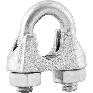 Clip Para Cabo de Aço 1/8"" 3,18mm Nove54