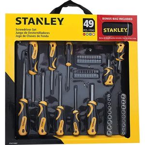 Chave de Fenda Stanley PH Jogo 49P Soquete+Bolsa STHT70887M