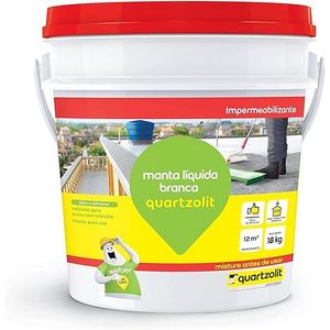 Impermeabilizante Quartzol 18KG Manta Liquida Branca