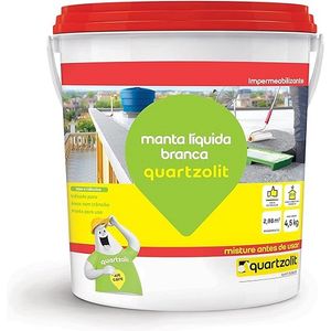 Impermeabilizante Quartzol 4,5LTS Manta Liquida Branca