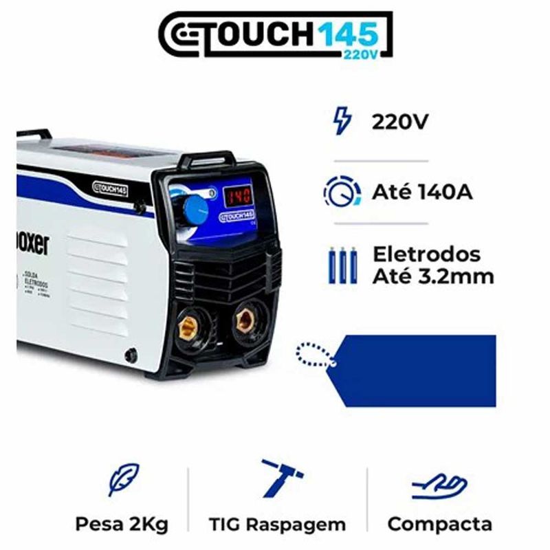 maquina-de-solda-inversora-boxer-touch-145-140A-220V