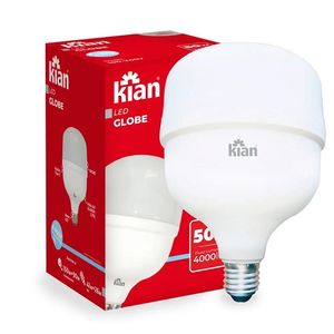 Lâmpada Led 50,0W 6,5K Kian Globe Bivolt E27 6500K