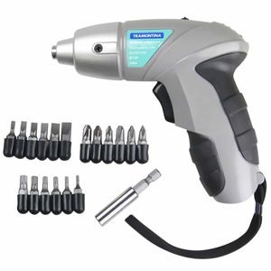 Parafusadeira A Bateria Tramontina 1/4" Ni-Cd 3,6 V Com 21 Acessorios