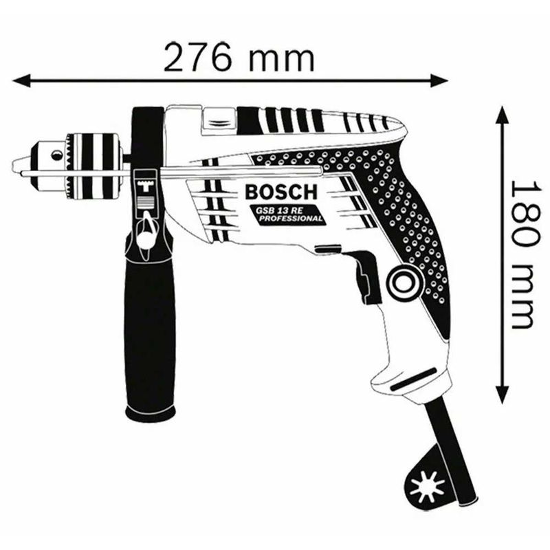 Furadeira-de-Impacto-Bosch-GSB-13-RE-750W-220V-Kit-Com-23-Pecas