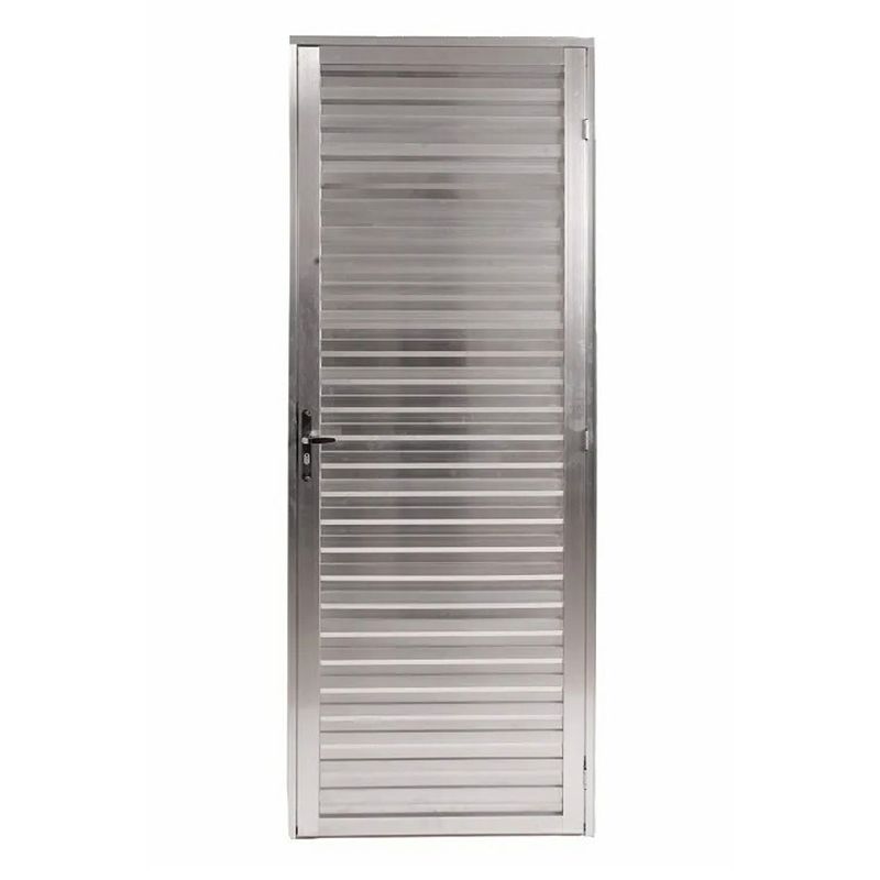 Porta-de-Aluminio-Natural-Veneziana-210x70cm-Lado-Direito-Quality