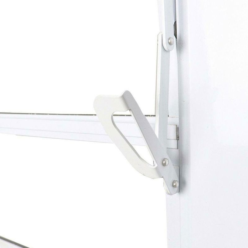 Porta-de-Aluminio-Branco-Basculante-Vidro-Liso-210x80cm-Lado-Direito-Quality