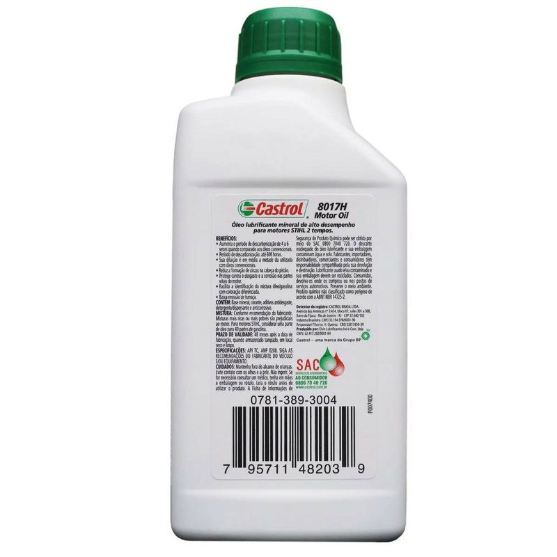Oleo-Lubrificante-Stihl-Castrol-2T-8017H-500ml