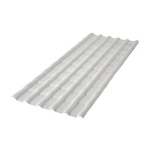 Telha Pvc Colonial Plan 2,42X0,88 Concreto Dvg Precon