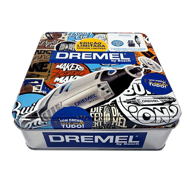 Micro-Retifica-Dremel-3000-Com-31-Acessorios