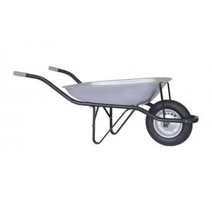 Carro Caçamba Galvanizado+Pneu+Camara+Aro 45L Maestro 3,25X8