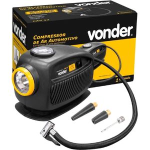 Compressor Ar Portatil 12V/90W Auto VONDER